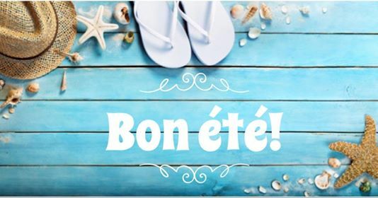 BONNES VACANCES